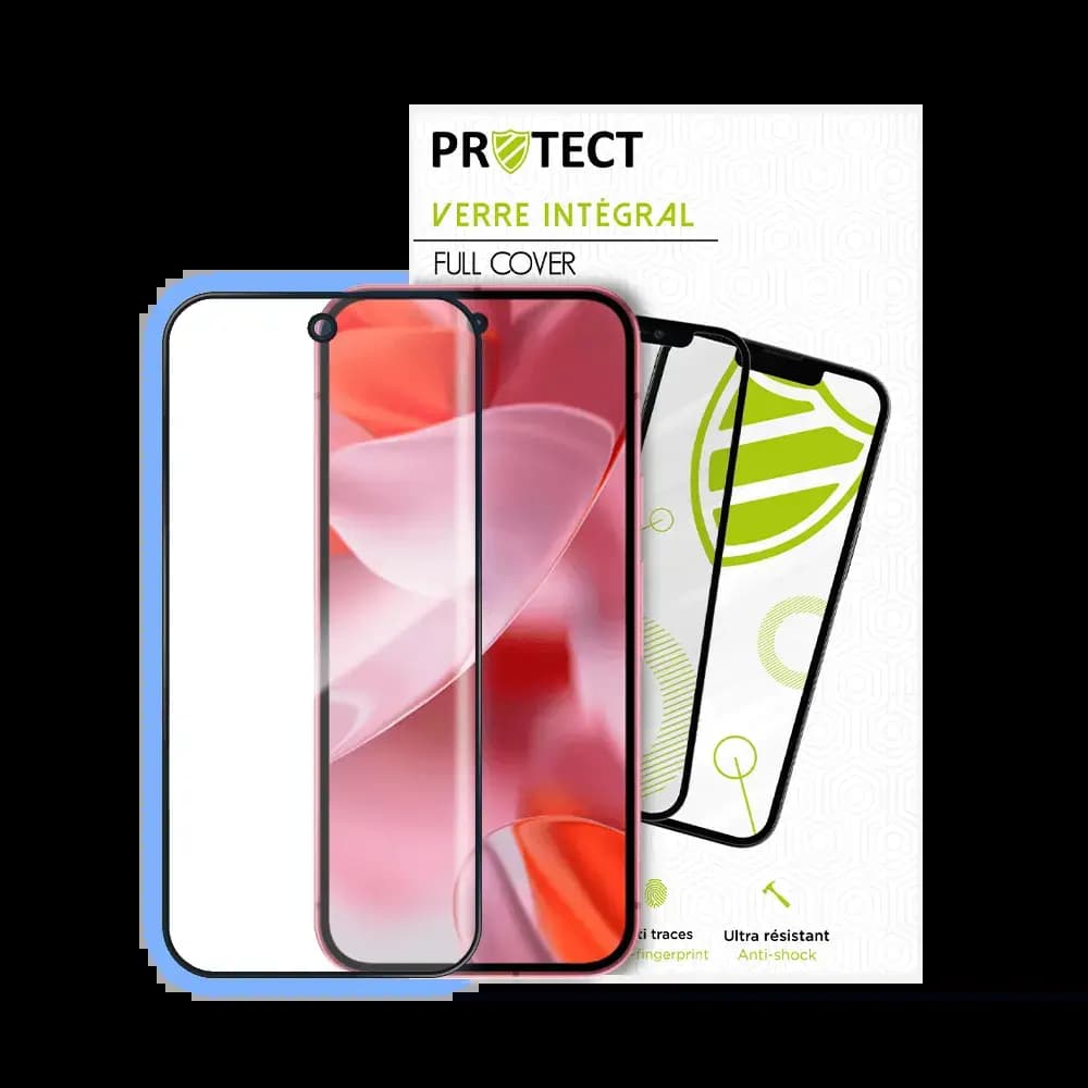 Verre trempé intégral Google Pixel 9 protection écran 9H - PROTECT Noir