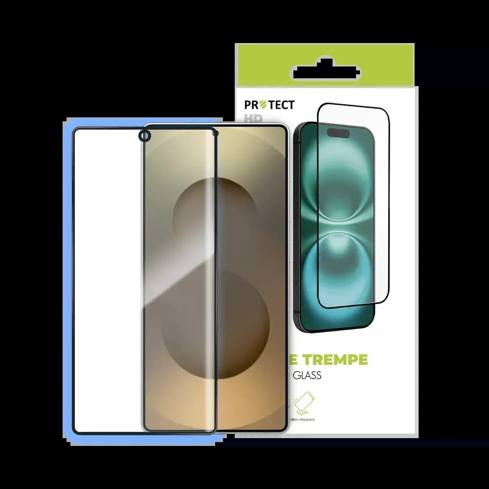 Verre trempé HD Samsung Galaxy S25 Ultra protection écran 9H - PROTECT Transparent - Vue 3