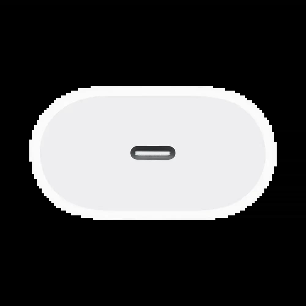 Chargeur secteur USB-C Apple original 20W - Blanc