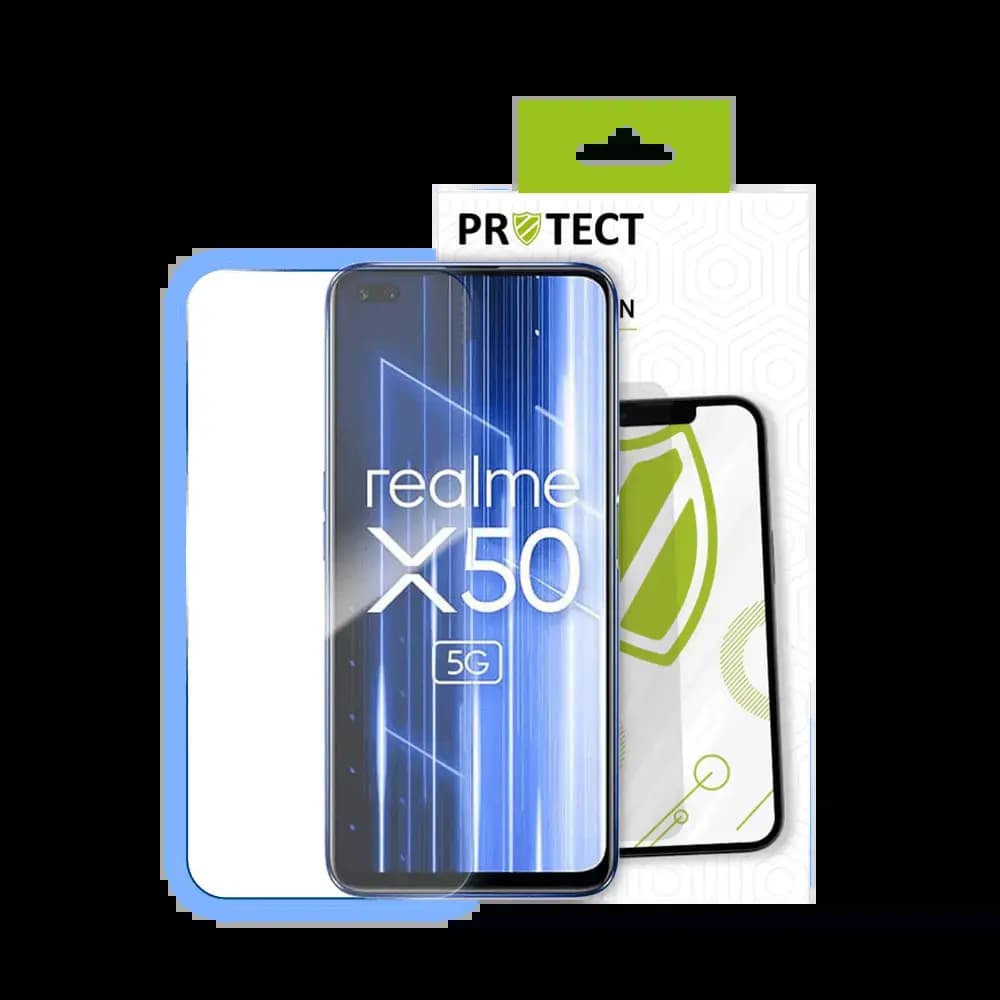 Verre trempé Realme X50 5G protection écran 9H - PROTECT Transparent - Vue 2
