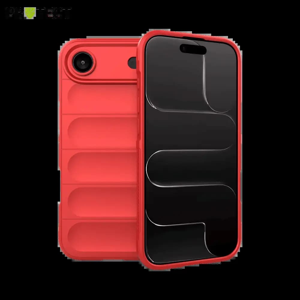 Coque de protection iPhone Air antichoc renforcée – PROTECT IX008 Rouge