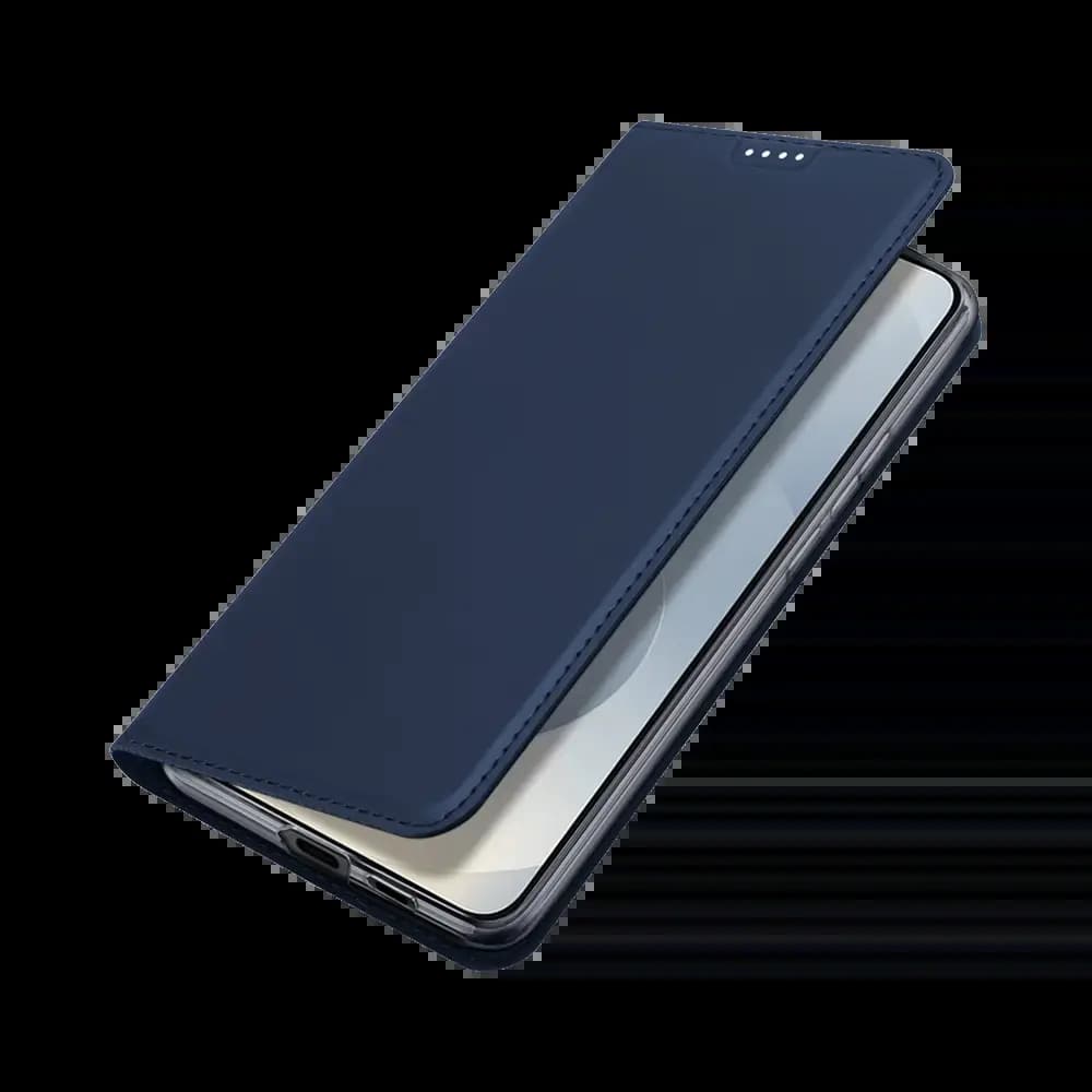 Housse folio Samsung Galaxy S25+ porte-carte - Dux Ducis Skin Pro Rose