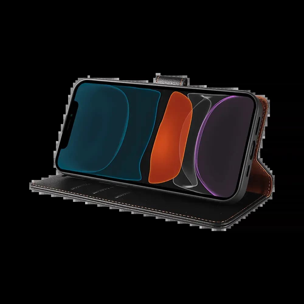 Housse folio anti-RFID iPhone 11 – PROTECT IP011 Noir