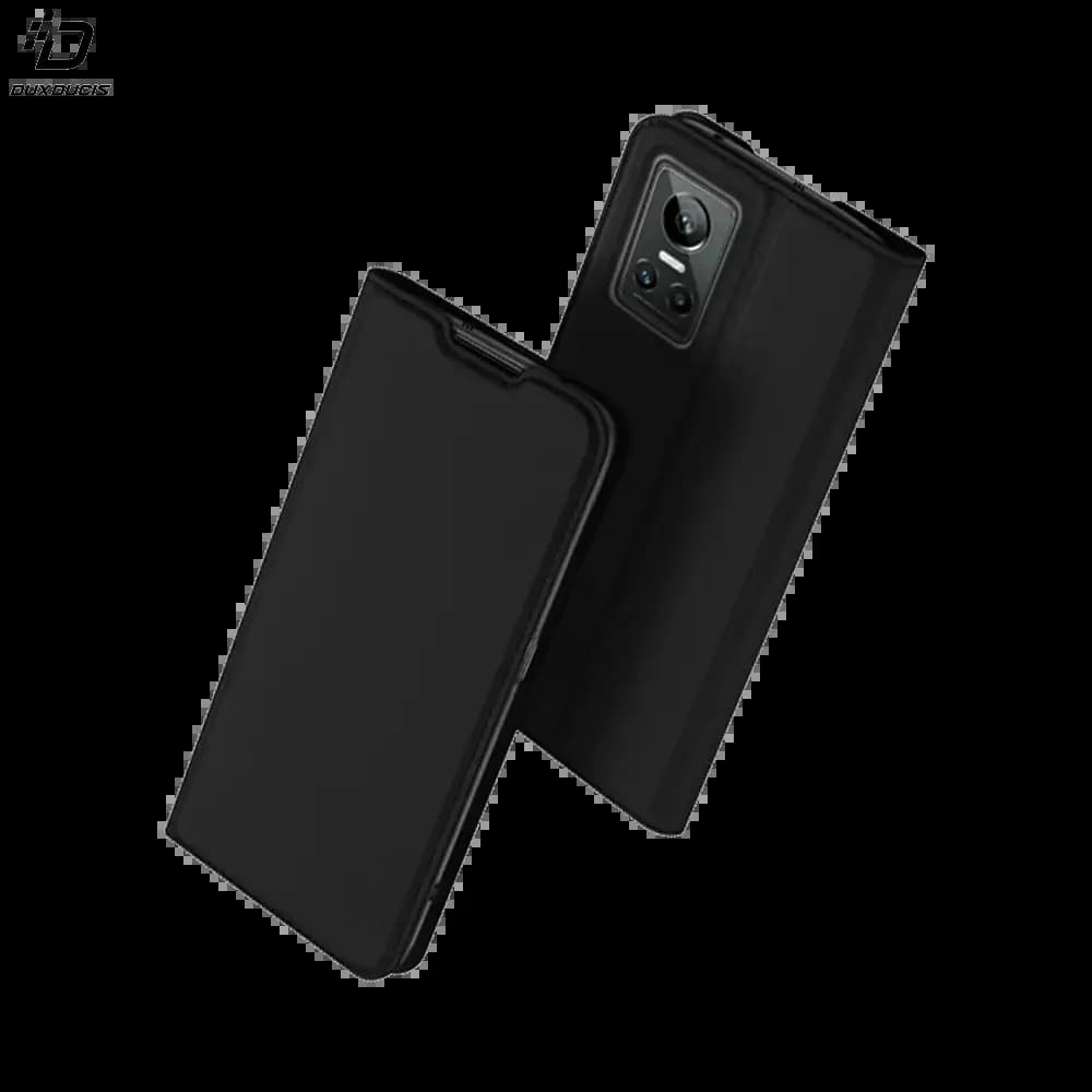 Housse folio Realme GT NEO 3 porte-carte - Dux Ducis Skin Pro Noir