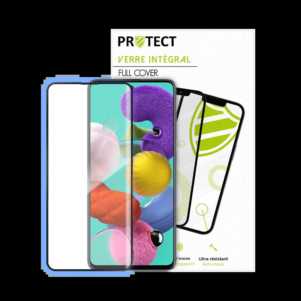 Verre trempé intégral Samsung Galaxy A53 5G protection écran 9H - PROTECT Noir - Vue 2