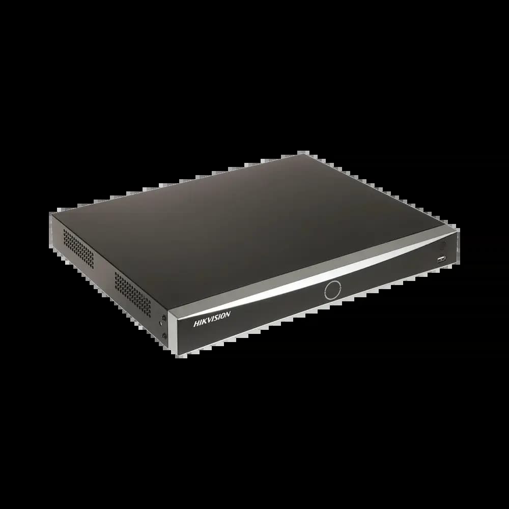 Enregistreur NVR avec IA Hikvision DS-7608NXI-K2/8P AcuSense (8 Channels PoE, 2 Ports HDD) Noir