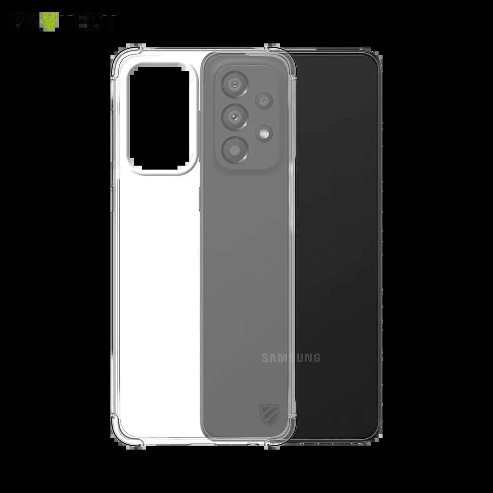 Coque antichoc renforcée transparente Samsung Galaxy A33 5G - silicone PROTECT