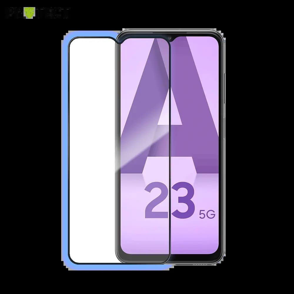 Verre trempé intégral Samsung Galaxy A23 5G / A23 4G protection écran 9H - PROTECT Noir