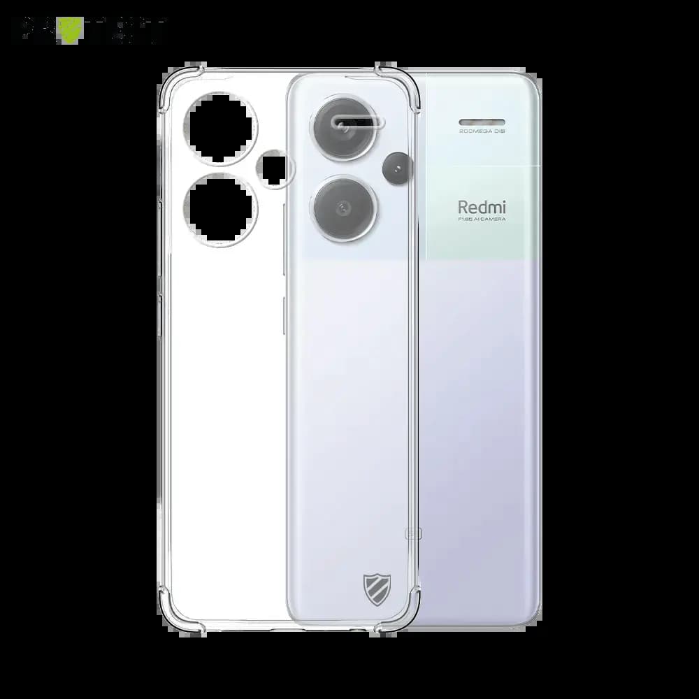 Coque antichoc renforcée transparente Xiaomi Redmi Note 13 Pro+ 5G - silicone PROTECT