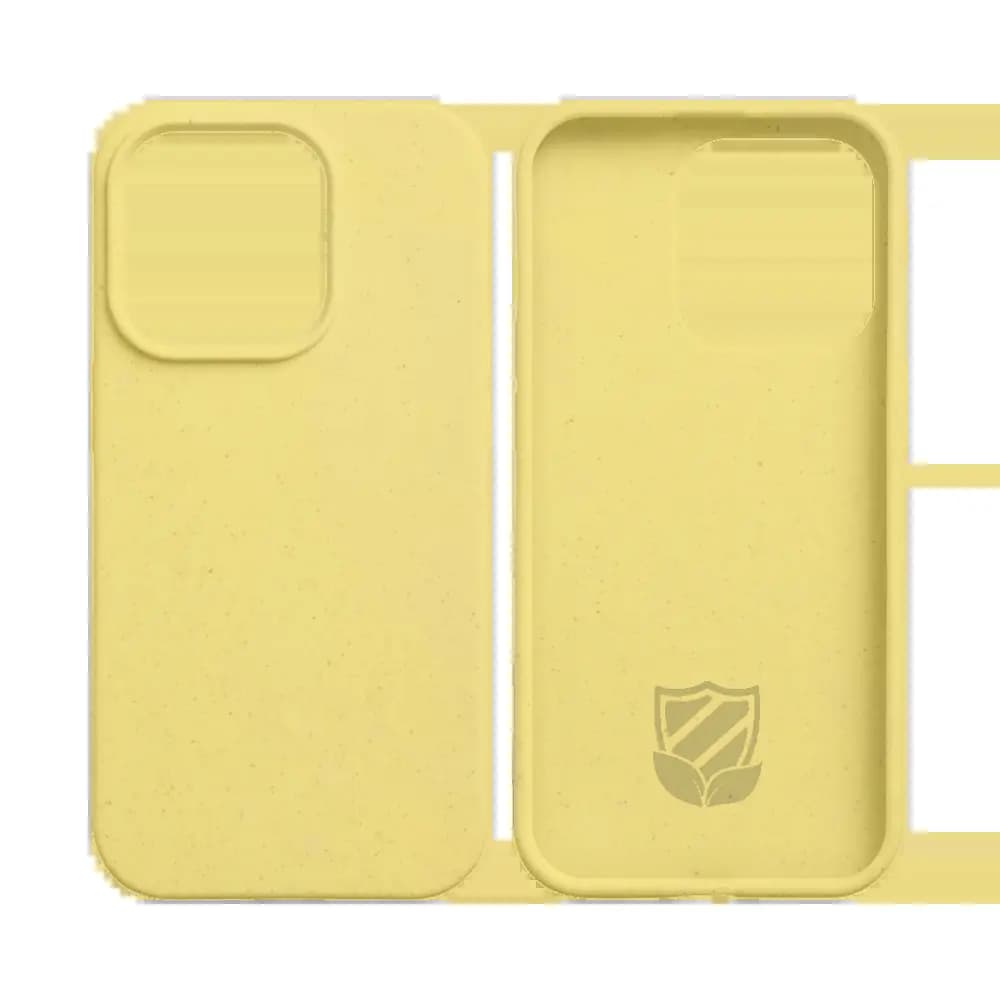 Coque bio iPhone 14 Pro Max - PROTECT Jaune