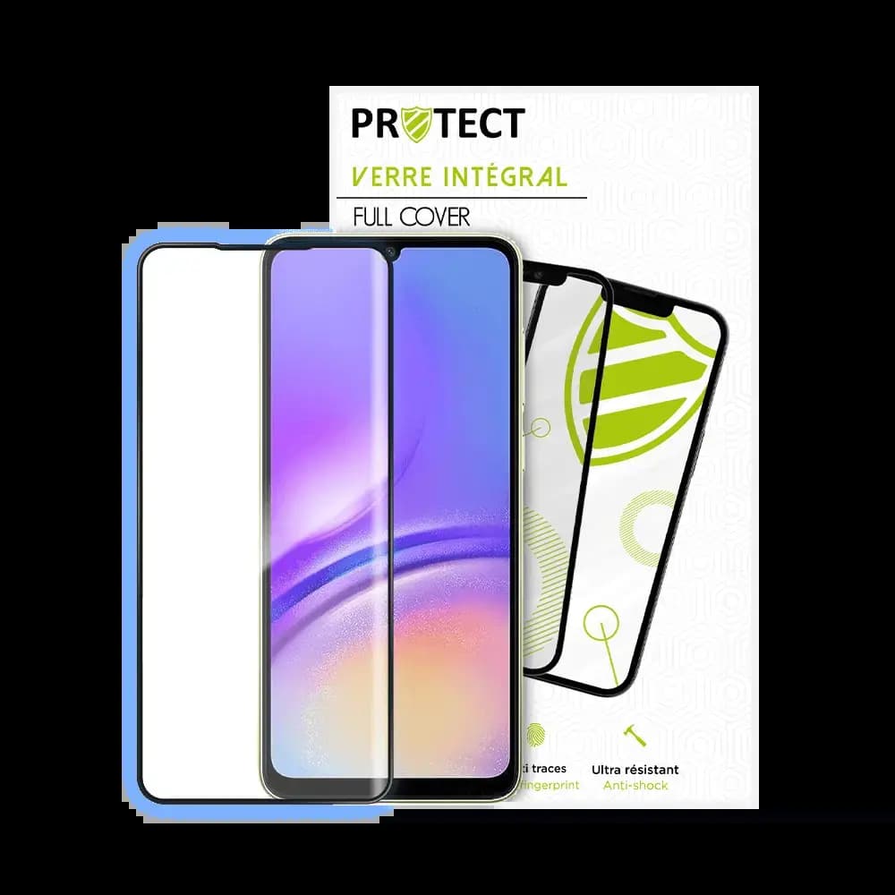 Verre trempé intégral Samsung Galaxy A06 protection écran 9H - PROTECT Noir - Vue 2