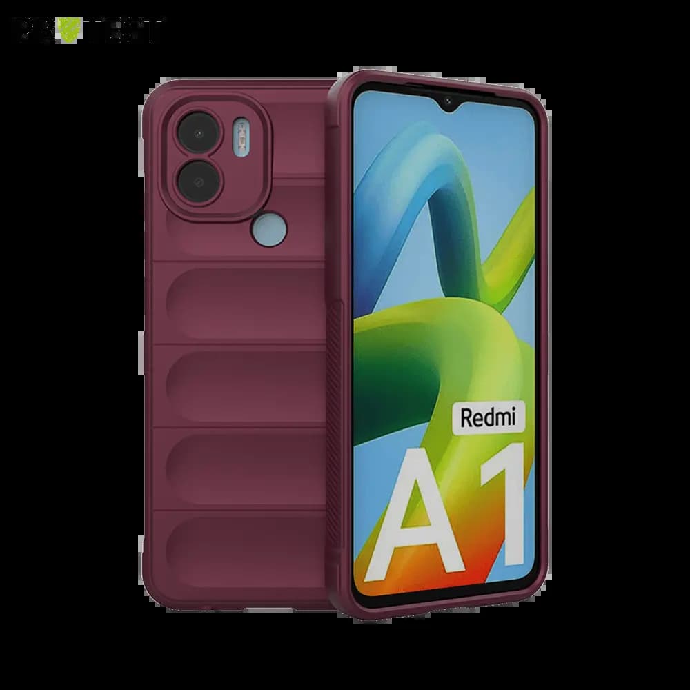 Coque de protection antichoc renforcée Xiaomi Redmi A1+ - PROTECT IX008 Prune