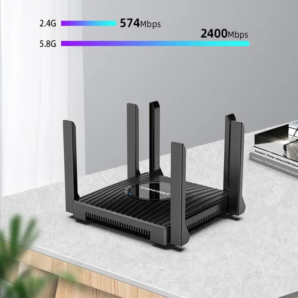 Routeur WiFi 6 AX3000 haut débit – Comfast CF-WR635AX