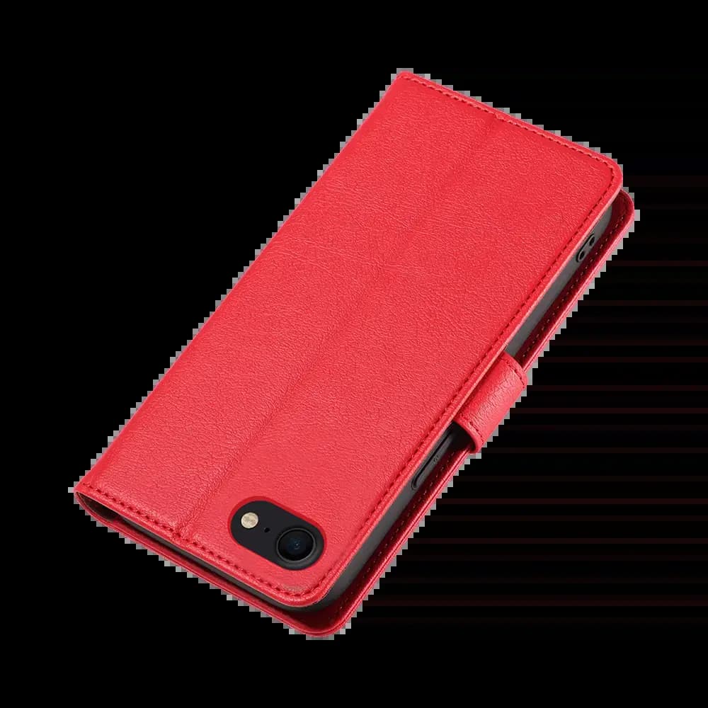 Housse folio anti-RFID iPhone 7 / 8 / SE – PROTECT IP011 Rouge