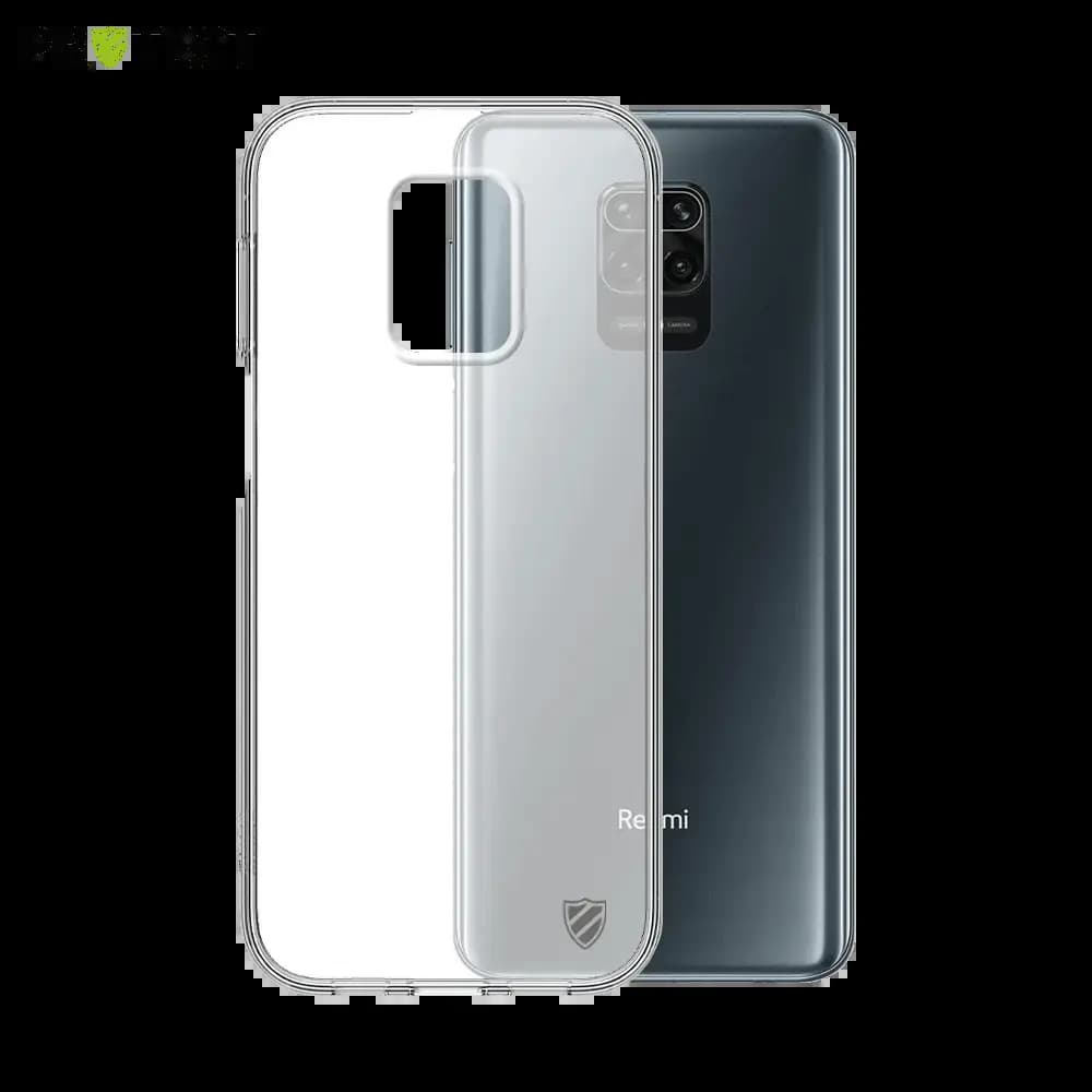 Coque silicone Xiaomi Redmi Note 9S / 9 Pro 4G PROTECT - Transparent