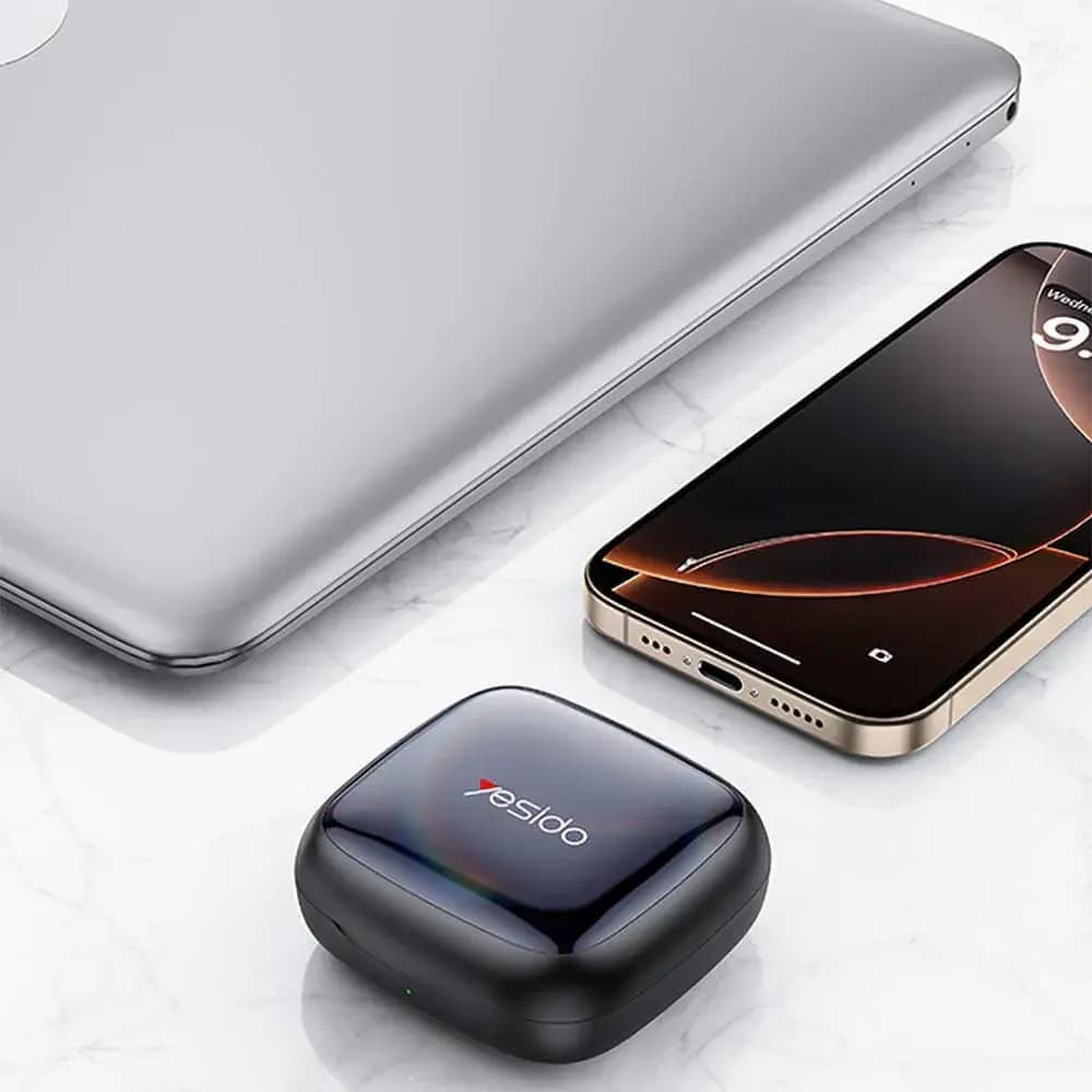 Écouteurs Bluetooth 5.4 open-ear (conception ouverte) - Yesido YSP24 Noir