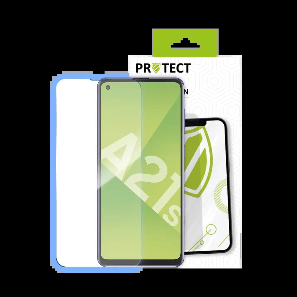 Verre trempé Samsung Galaxy A21s protection écran 9H - PROTECT Transparent