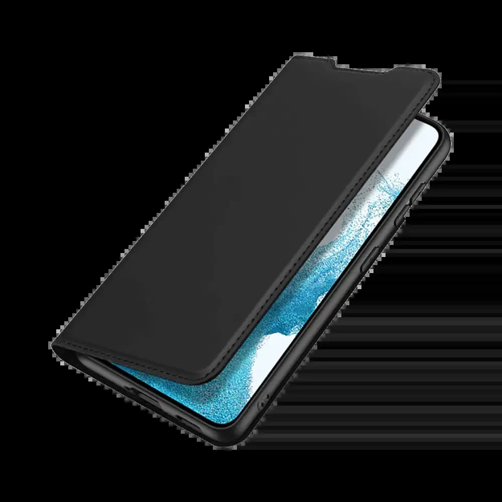 Housse folio Samsung Galaxy S22 porte-carte – Dux Ducis Skin Pro Noir - Vue 3
