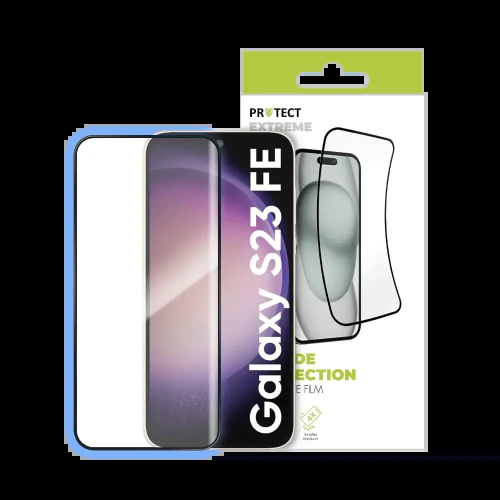Film de protection extrême Samsung Galaxy S23 FE - PROTECT Transparent - Vue 3