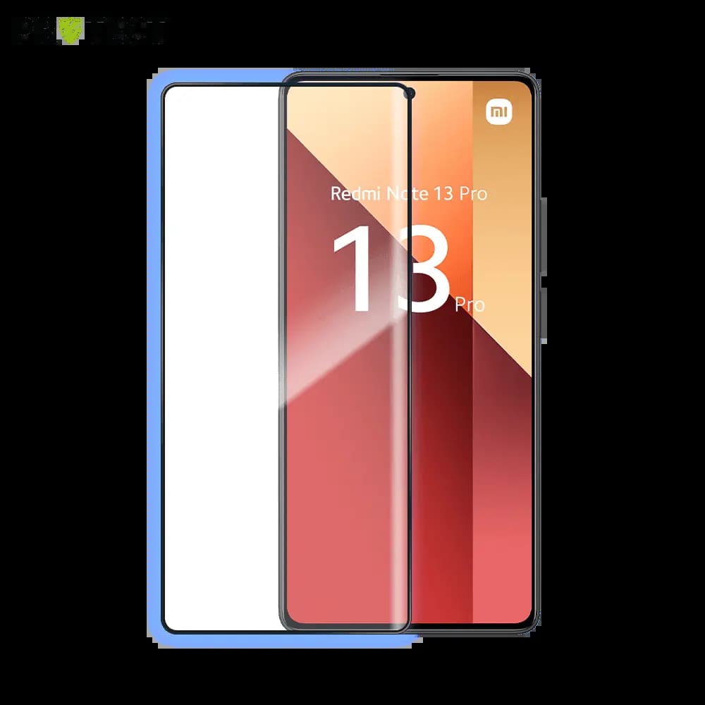Verre trempé intégral Xiaomi Redmi Note 13 Pro 4G protection écran 9H - PROTECT Noir