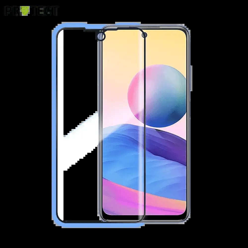 Verre trempé intégral Xiaomi Redmi Note 10 5G protection écran 9H - PROTECT Noir