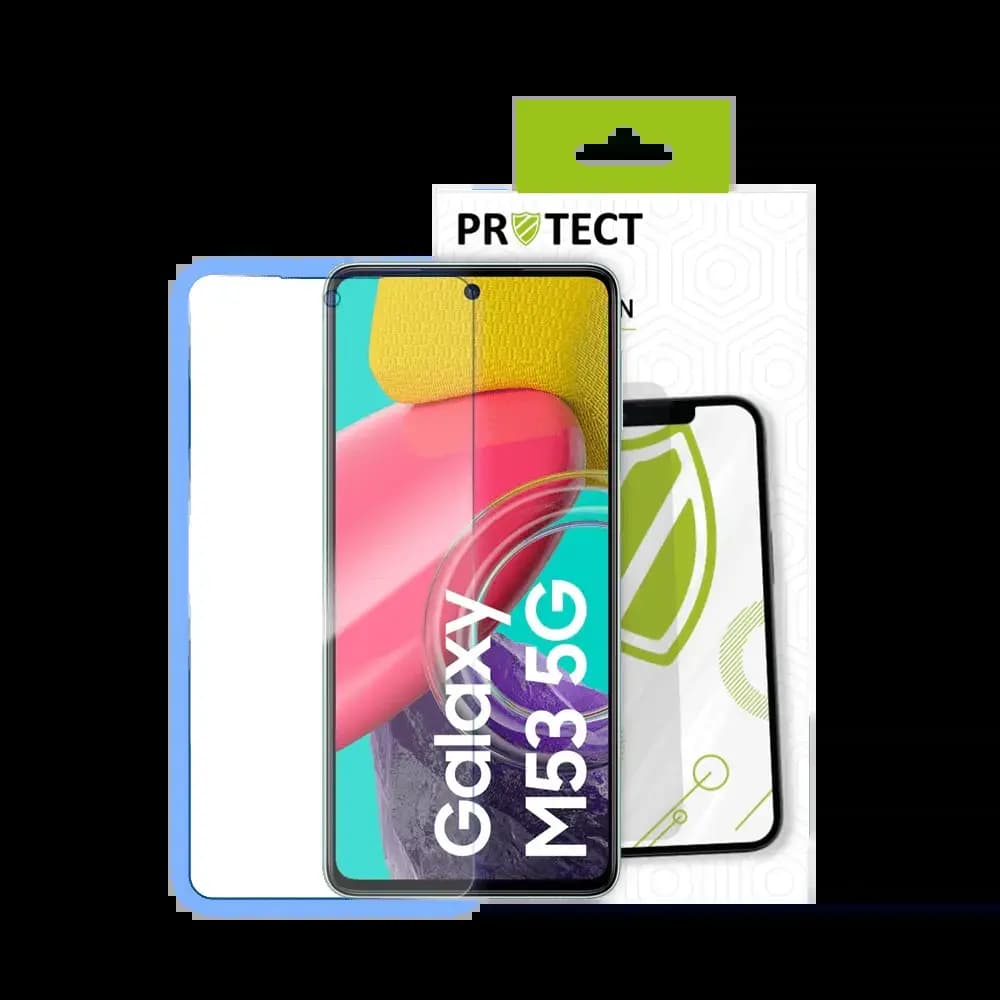 Verre trempé Samsung Galaxy M53 5G protection écran 9H - PROTECT Transparent
