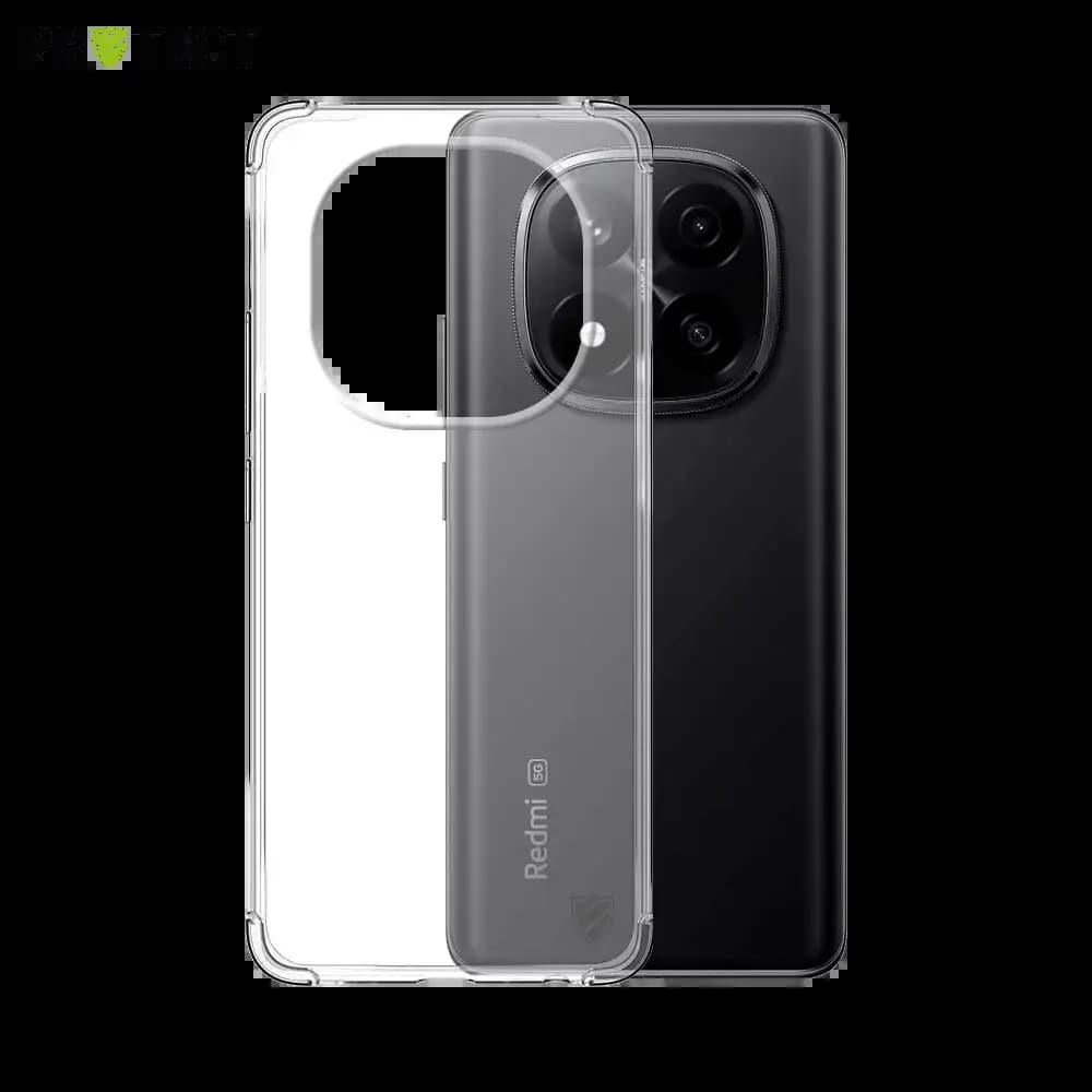 Coque antichoc renforcée transparente Xiaomi Redmi Note 14 Pro+ 5G - silicone PROTECT