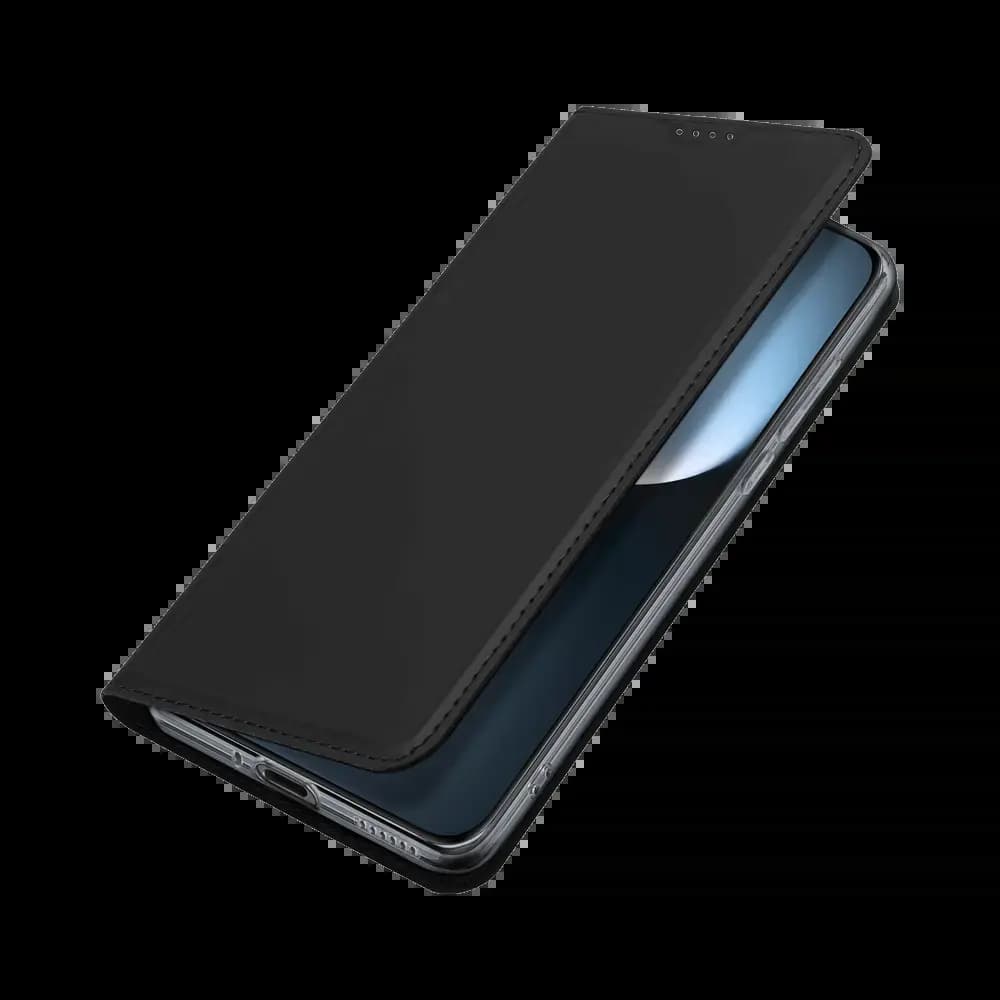 Housse folio Honor Magic 7 Pro porte-carte - Dux Ducis Skin Pro Noir