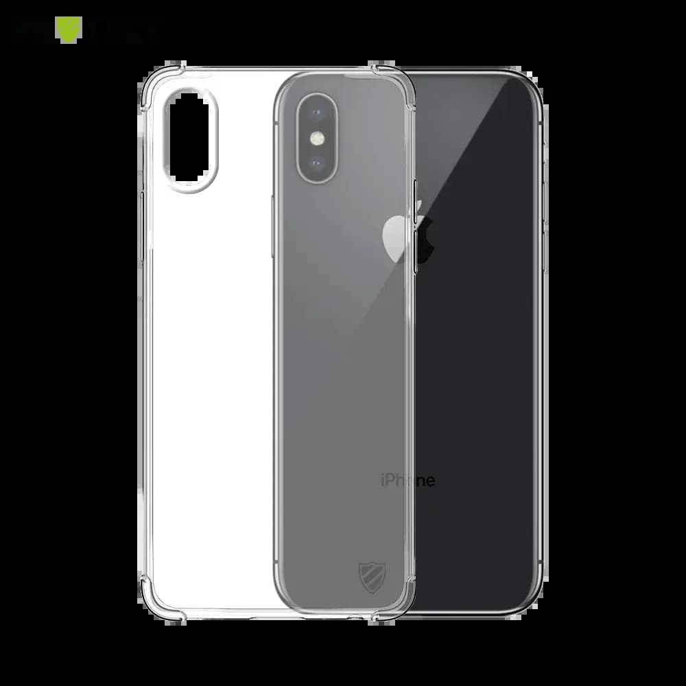 Coque antichoc renforcée iPhone X / XS - PROTECT Transparent