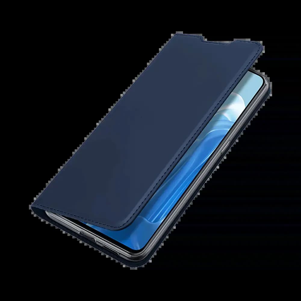 Housse folio OPPO Reno7 Pro 5G porte-carte - Dux Ducis Skin Pro Bleu