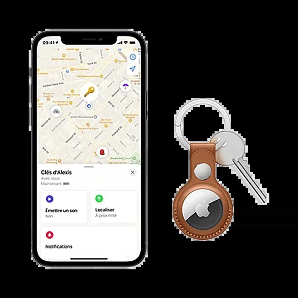 Apple AirTag traceur GPS - Blanc