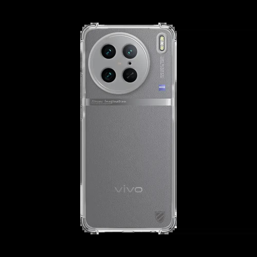 Coque antichoc renforcée transparente Vivo X90 Pro - silicone PROTECT - Vue 2