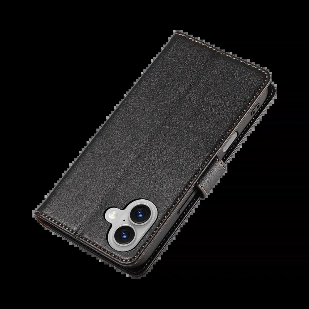Housse folio anti-RFID iPhone 17 – PROTECT IP011 Noir