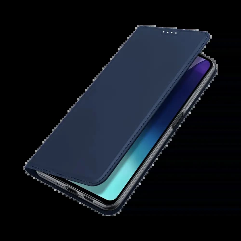 Housse folio Xiaomi Redmi 14C porte-carte - Dux Ducis Skin Pro Bleu