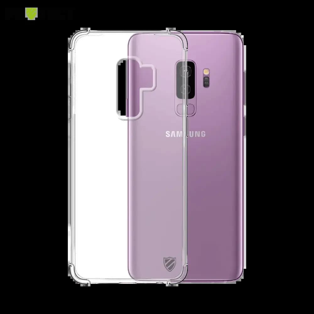 Coque antichoc renforcée transparente - Samsung Galaxy S9+ protection écran - silicone PROTECT