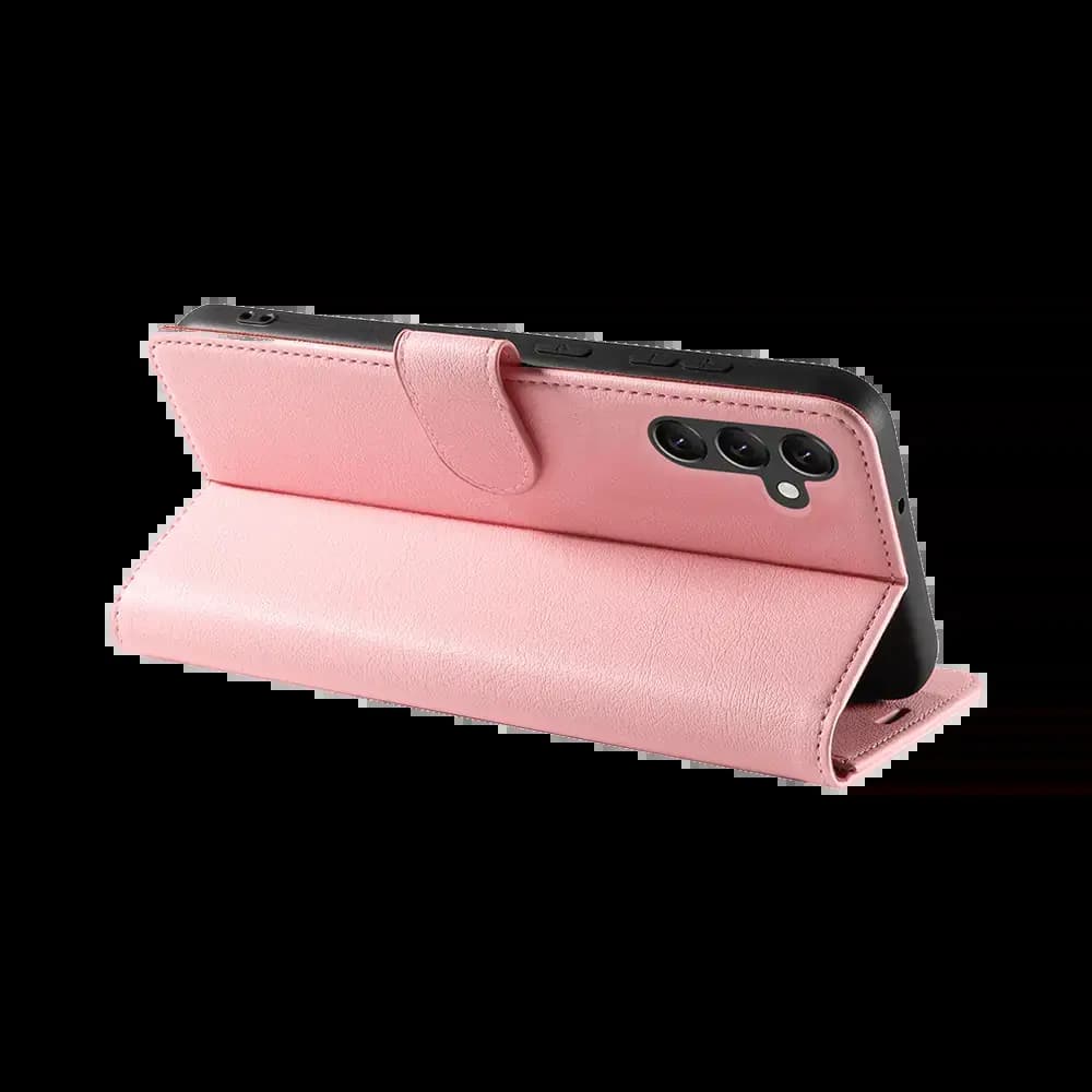 Housse folio anti-RFID Samsung Galaxy A15 5G – PROTECT IP011 Rose