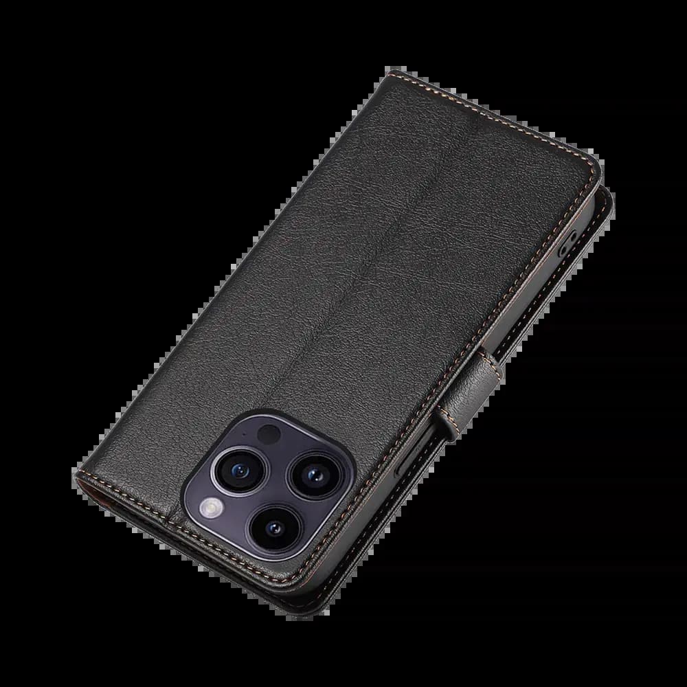 Housse folio anti-RFID iPhone 14 Pro Max - PROTECT IP011 Noir - Vue 6