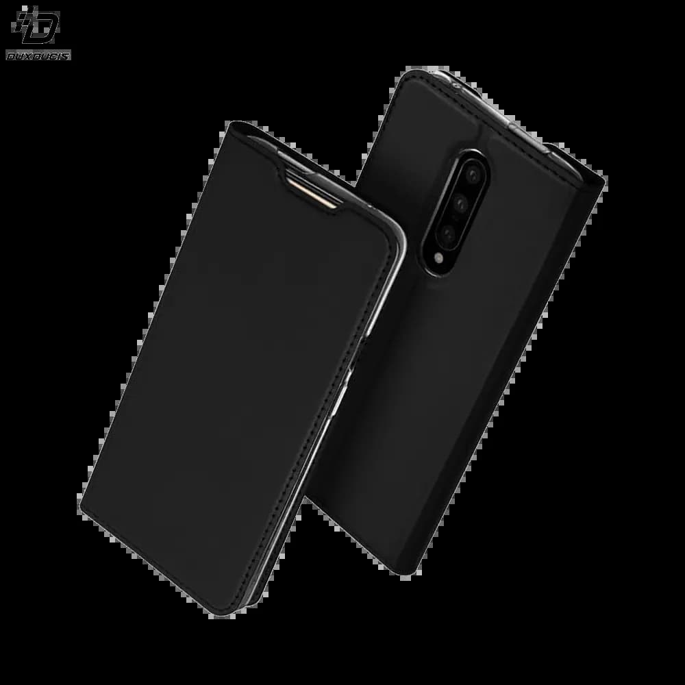Housse folio OnePlus 7 Pro porte-carte - Dux Ducis Skin Pro Noir