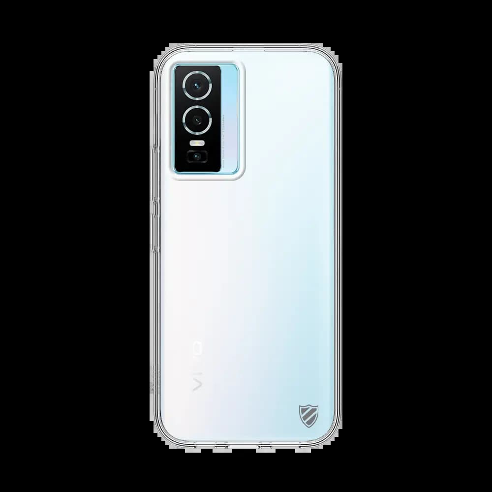 Coque silicone Vivo 76 5G - PROTECT Transparent - Vue 2