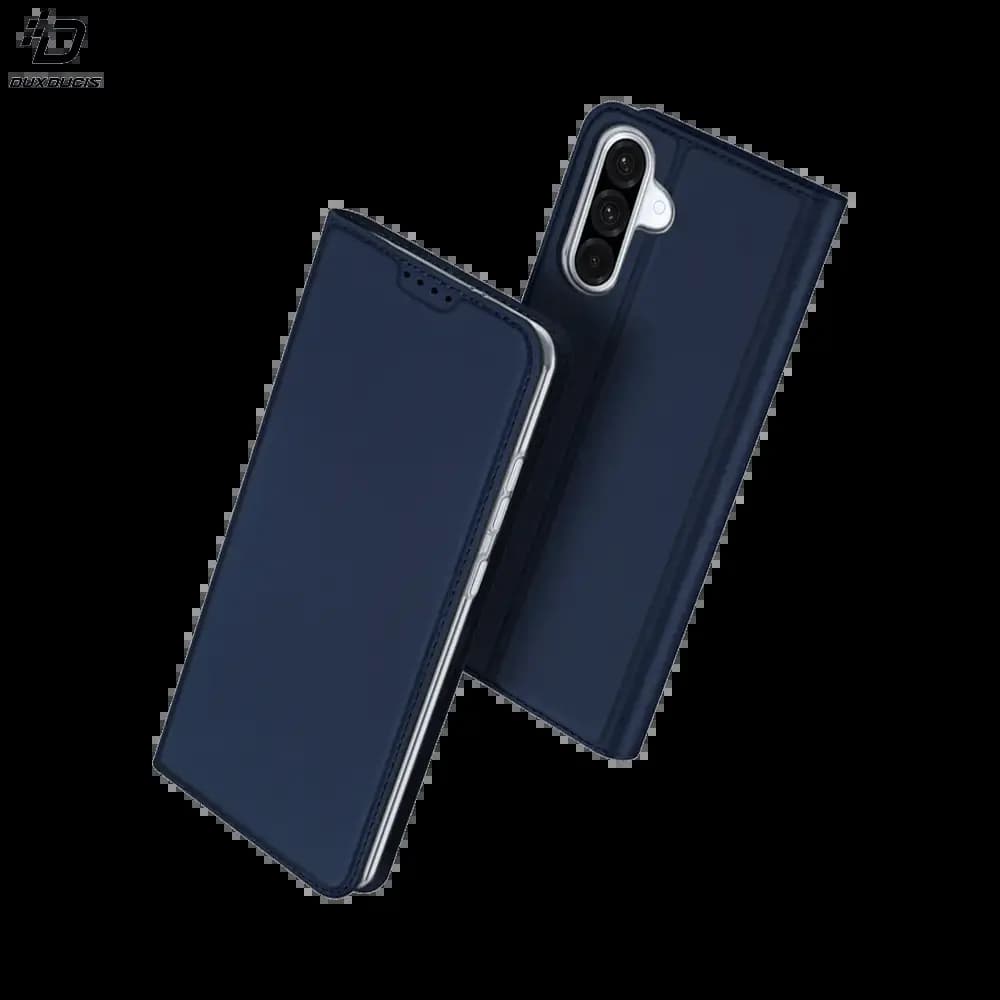 Housse folio pour Samsung Galaxy A36 5G / Galaxy A56 5G - Dux Ducis Skin Pro Bleu