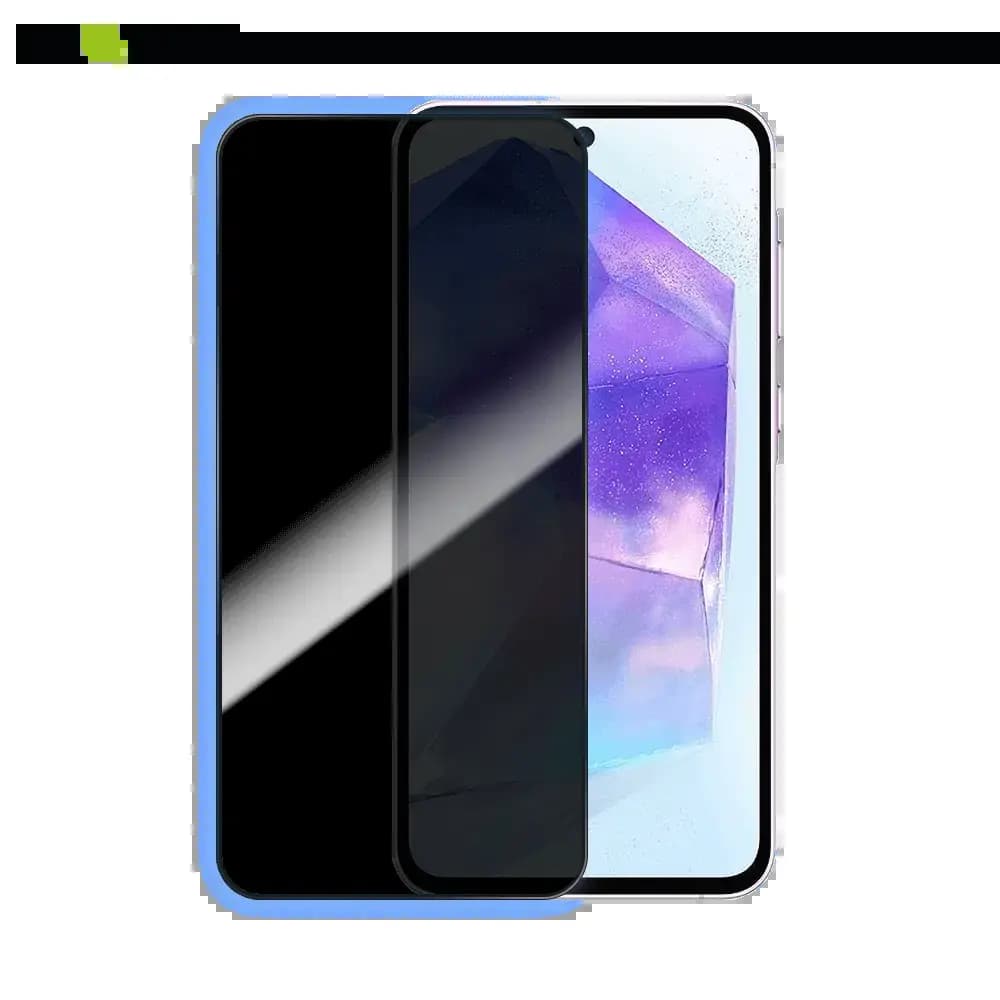 Verre trempé anti-espions Samsung Galaxy A55 5G protection écran 9H - PROTECT Transparent