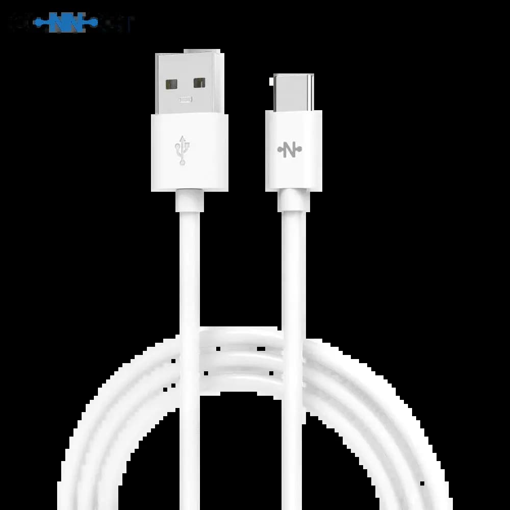 Câble de charge USB vers USB-C 15W (2m) - CONNECT Blanc
