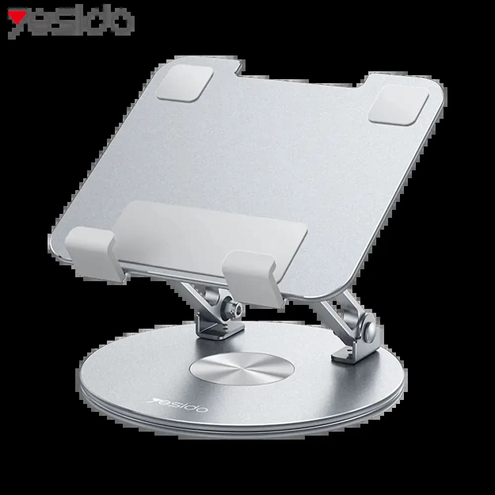 Support pour smartphone et tablette rotation 360° - Yesido C293 Argent