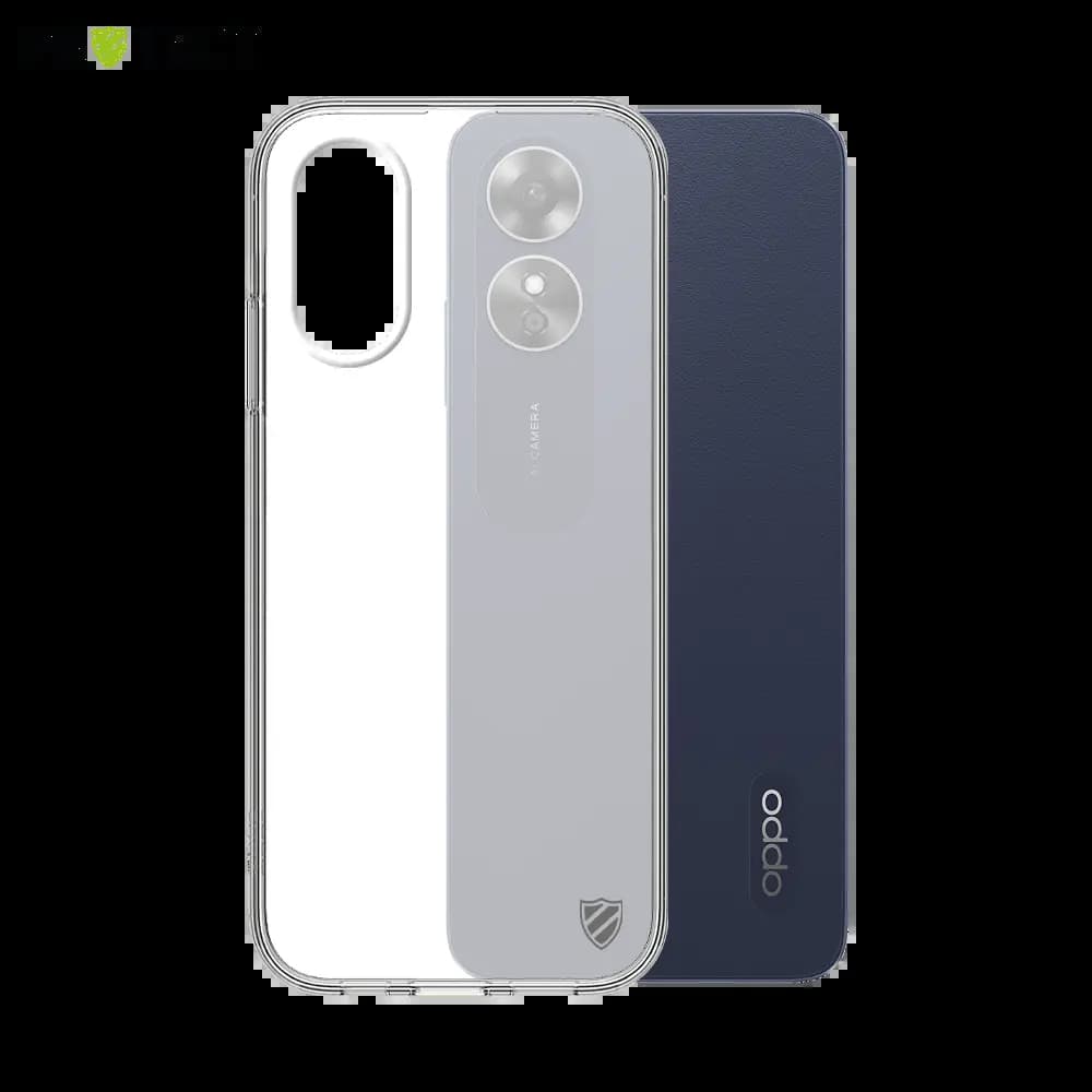 Coque silicone OPPO A17 - PROTECT Transparent