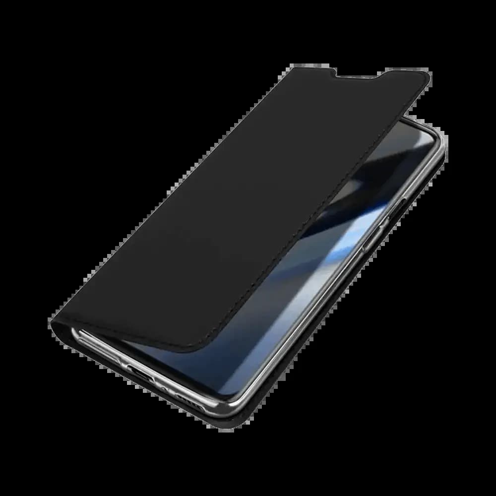 Housse folio OnePlus 7 Pro porte-carte - Dux Ducis Skin Pro Noir
