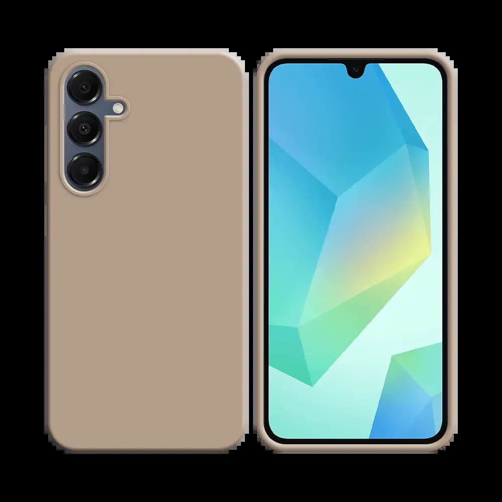 Coque silicone Samsung Galaxy A16 - Rose Gold