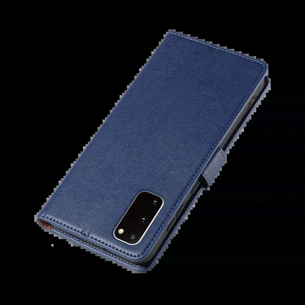 Housse folio anti-RFID Samsung Galaxy S20 FE – PROTECT IP011 Bleu Marine - Vue 6