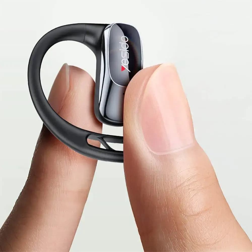 Écouteurs Bluetooth 5.4 open-ear (conception ouverte) - Yesido YSP24 Noir