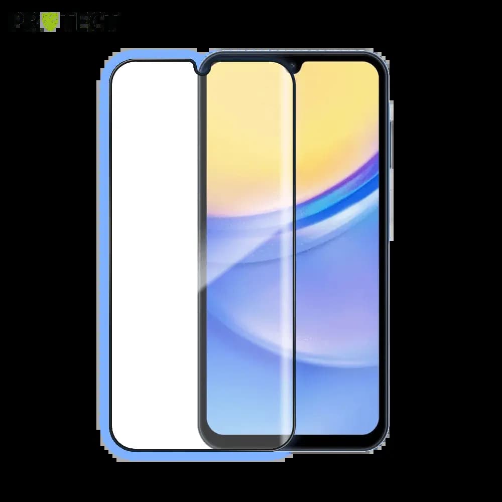 Verre trempé intégral Samsung Galaxy A15 5G protection écran 9H - PROTECT Noir