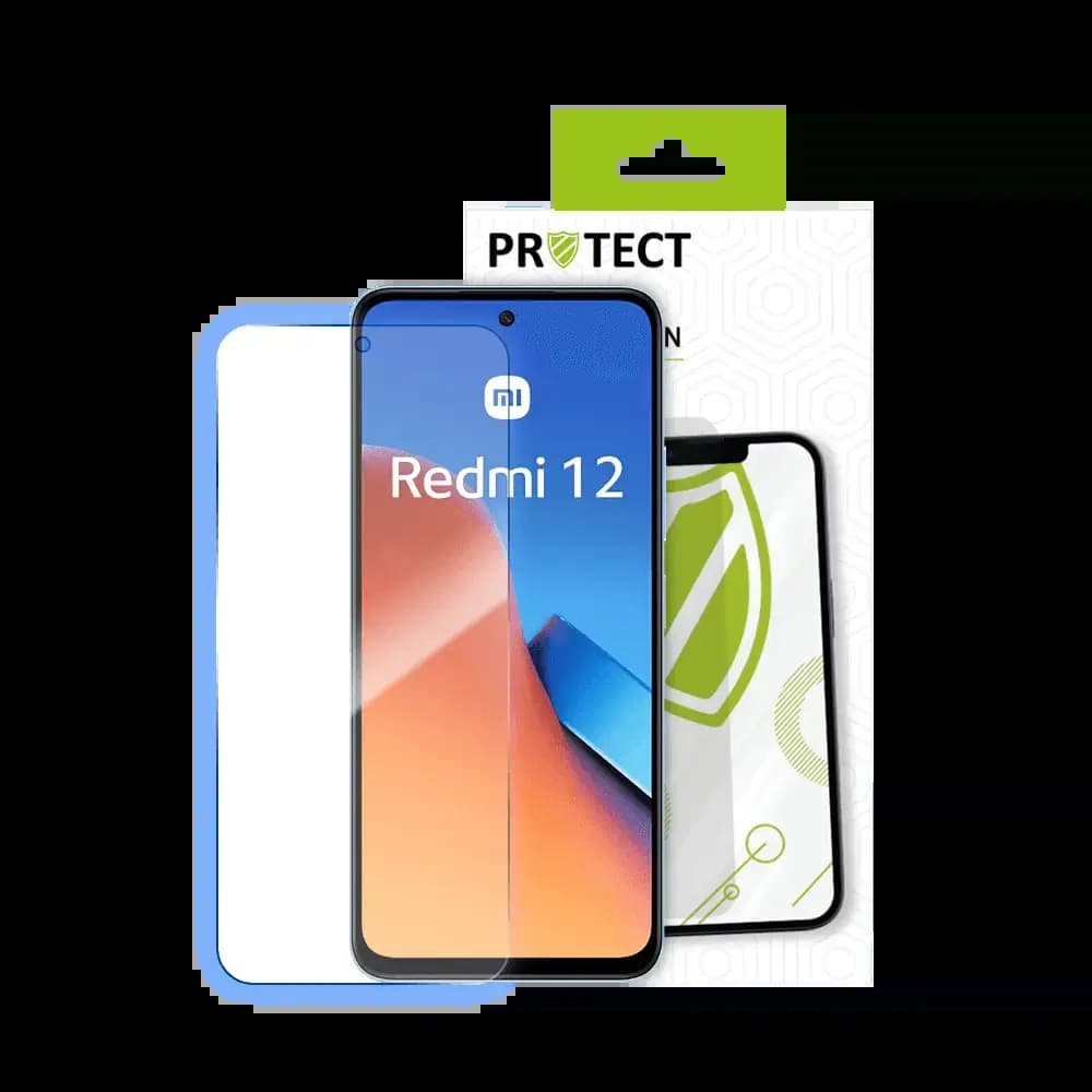 Verre trempé 9H – protection écran compatible Xiaomi Redmi 12 4G / 12 5G / Poco M6 Pro 5G – PROTECT Transparent